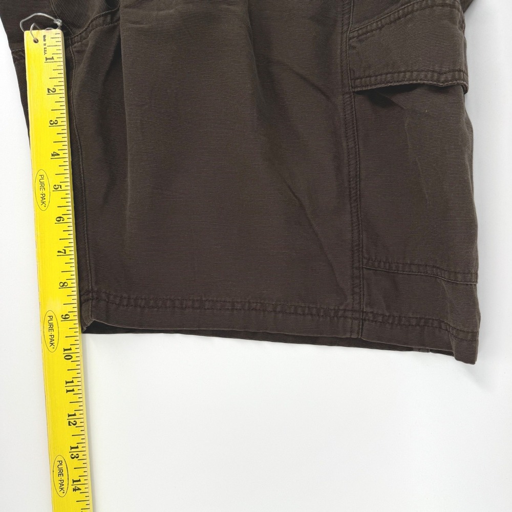 Tommy Bahama Relax Cargo Shorts Mens 42‎ Brown Tencel Cotton Utility Casual - Picture 6 of 6